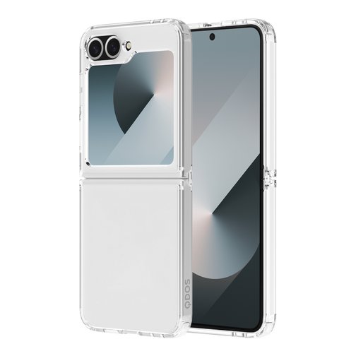 Coque Hybrid GRS QDOS pour Samsung Galaxy Flip FE cristal