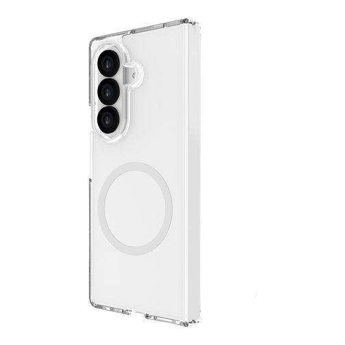 Coque Hybrid GRS QDOS compatible Qi2 pour Samsung Galaxy Z Fold7 cristal