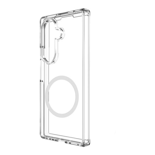 Coque Hybrid GRS QDOS compatible Qi2 pour Samsung Galaxy Z Fold7 cristal