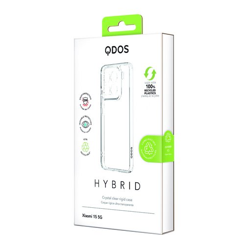 Coque Hybrid GRS QDOS pour Xiaomi Redmi 15 5G cristal