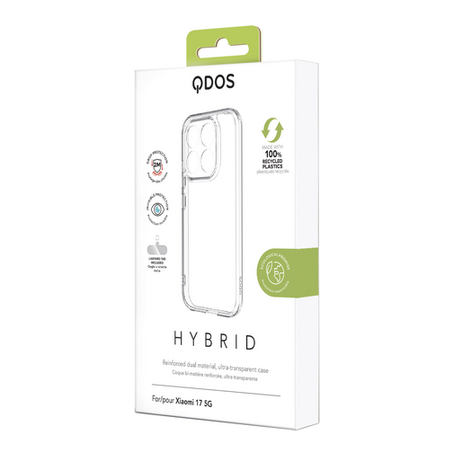 Coque Hybrid GRS QDOS pour Xiaomi 17 cristal