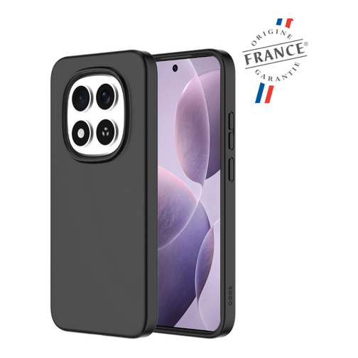 Coque Touch Drop GRS QDOS origine France garantie pour Xiaomi Redmi Note 15 Pro 5G noir