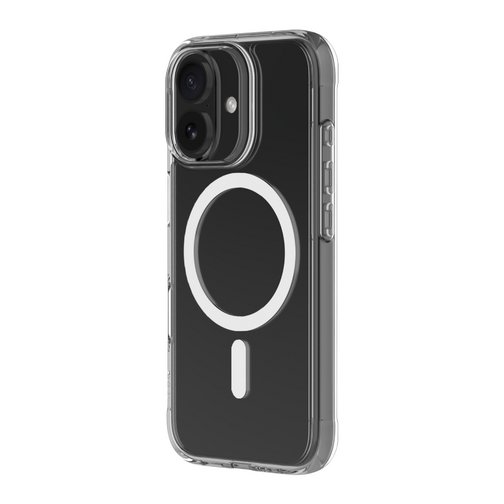 Coque Hybrid GRS QDOS compatible MagSafe origine France garantie pour iPhone 16 cristal