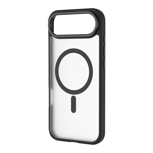 Coque Hybrid Drop / Soft Touch GRS QDOS compatible MagSafe pour iPhone 17 Air noire