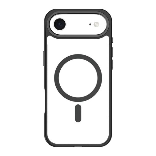 Coque Hybrid Drop / Soft Touch GRS QDOS compatible MagSafe pour iPhone 17 Air noire