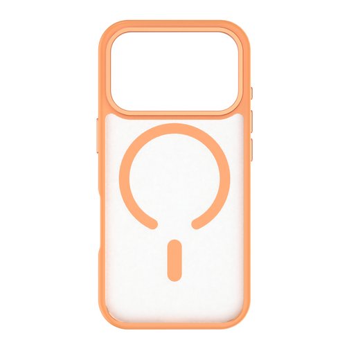 Coque Hybrid Drop GRS QDOS compatible MagSafe pour iPhone 17 Pro orange