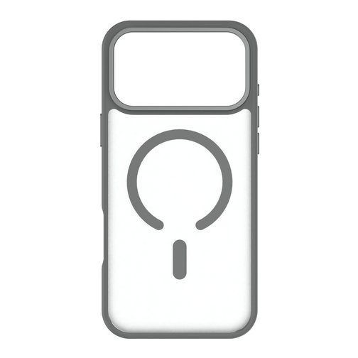Coque Hybrid Drop / Soft-touch GRS QDOS compatible MagSafe pour iPhone 17 Pro Max noire