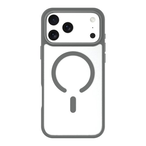 Coque Hybrid Drop / Soft-touch GRS QDOS compatible MagSafe pour iPhone 17 Pro Max noire