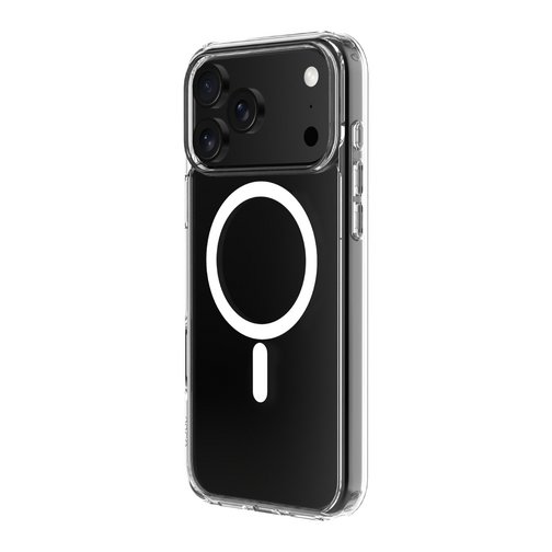 Coque Hybrid GRS QDOS compatible MagSafe origine France garantie pour iPhone 17 Pro Max cristal