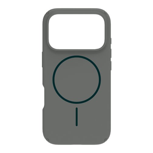 Coque QDOS TONE compatible MagSafe pour iPhone 17 Pro grise et indigo