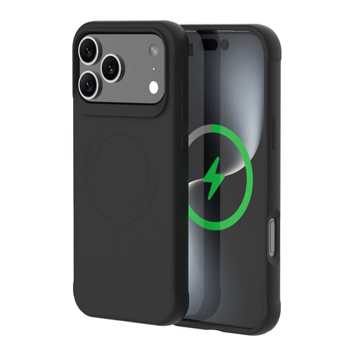 Coque Touch Drop GRS QDOS origine France garantie pour iPhone 17 Pro noir