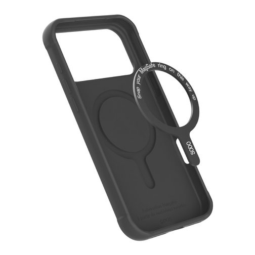 Coque Touch Drop GRS QDOS origine France garantie pour iPhone 17 Pro noir