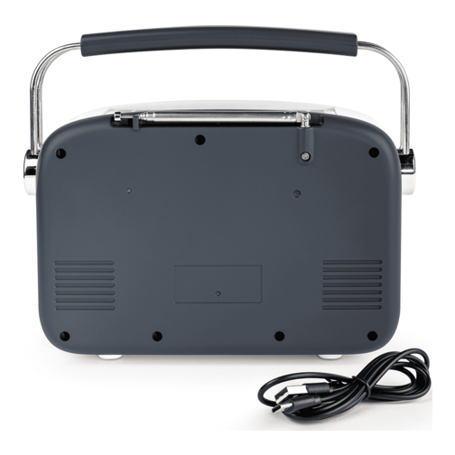 Enceinte bluetooth et radio à recharge solaire Thomson grise