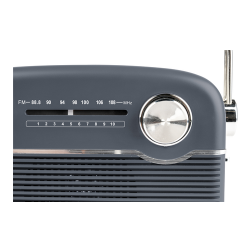 Bigben Radio Bluetooth à recharge solaire Thomson grise