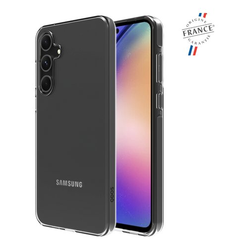 Coque Hybrid GRS QDOS pour Samsung Galaxy A55 cristal