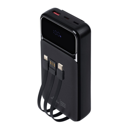 Batterie Externe Rivacase 20 000 mAh et 22W noire