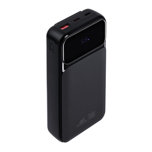 Batterie Externe Rivacase 20 000 mAh et 22W noire