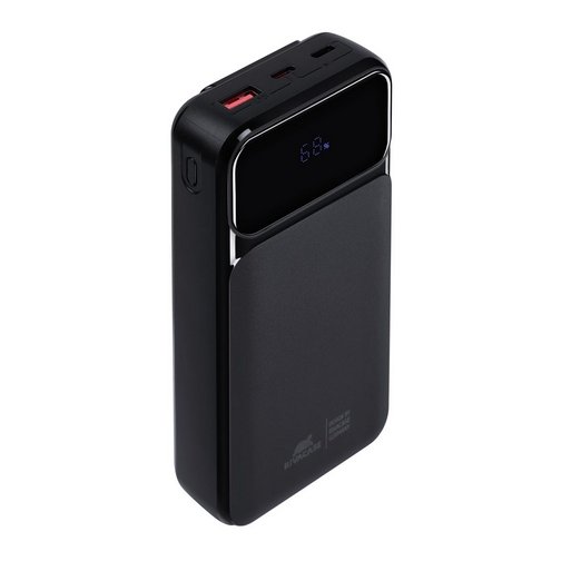 Batterie Externe Rivacase 20 000 mAh et 22W noire