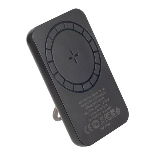 Batterie externe Rivacase compatible MagSafe 5 000 mAh et 20W noire