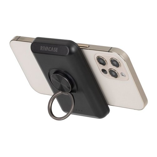Batterie externe Rivacase compatible MagSafe 5 000 mAh et 20W noire