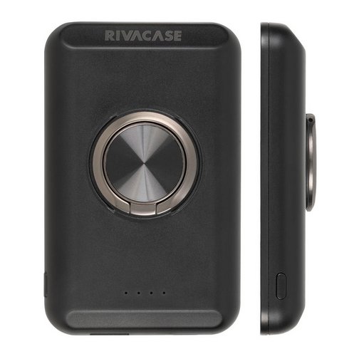Batterie externe Rivacase compatible MagSafe 5 000 mAh et 20W noire