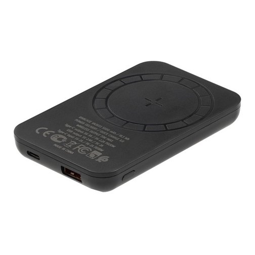Batterie externe Rivacase compatible MagSafe 5 000 mAh et 20W noire