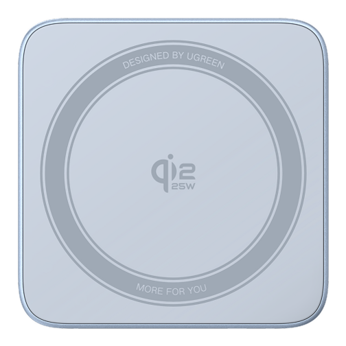 Chargeur à induction Qi 2.2 2-en-1 UGREEN 25W argent