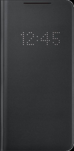 image1_Etui à rabat Led View Samsung Galaxy S21 Plus Noir