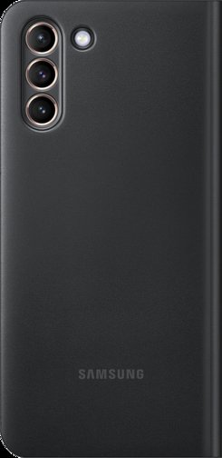 image3_Etui à rabat Led View Samsung Galaxy S21 Plus Noir