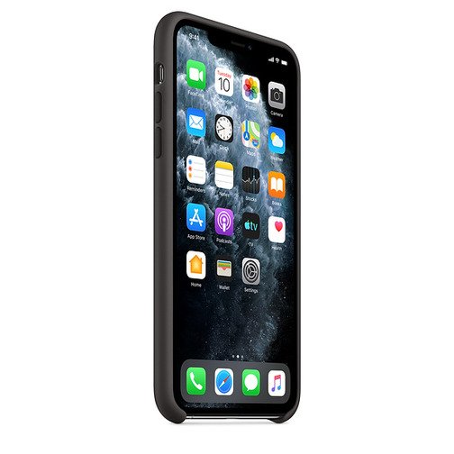 image3_Coque silicone Apple iPhone 11 Pro Max Noir