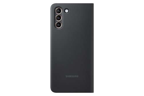 image3_Etui à Rabat Clear View pour Samsung Galaxy S21 Plus Noir