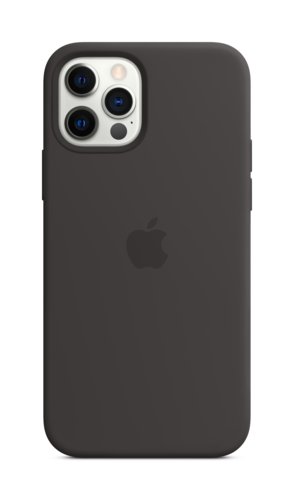 image4_Coque en silicone avec MagSafe pour iPhone 12 et 12 Pro - Noir