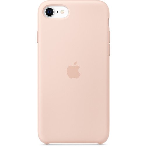 image1_Coque en silicone Apple pour iPhone SE Rose