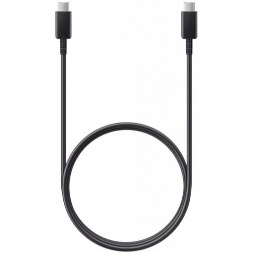 Câble de charge Samsung USB-C vers USB-C 45W noir 1 mètre