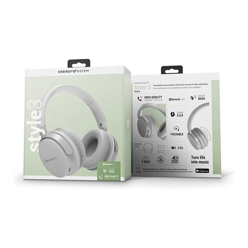 Energy Sistem Casque Energy System Style 3 gris