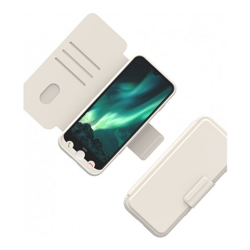 Etui à rabat pour Doro Aurora A30 beige