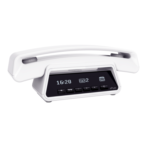 TCLA Alcatel ePure Premium avec répondeur blanc