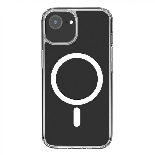 Coque made in France Hybrid GRS QDOS compatible MagSafe pour iPhone 13, 14 et 16e cristal