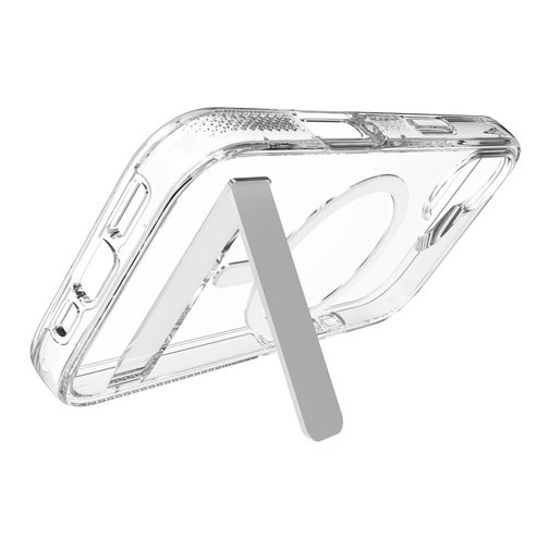 Coque renforcée ZAGG Palace avec support compatible MagSafe pour iPhone 17 Pro cristal