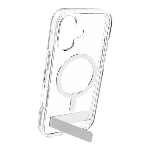 Coque renforcée ZAGG Palace avec support compatible MagSafe pour iPhone 17 Pro cristal