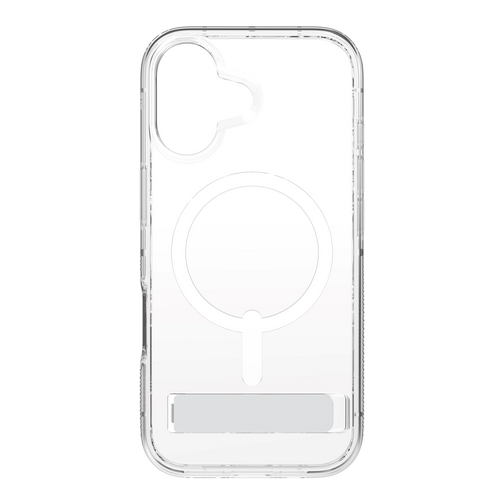 Coque renforcée ZAGG Palace avec support compatible MagSafe pour iPhone 17 cristal