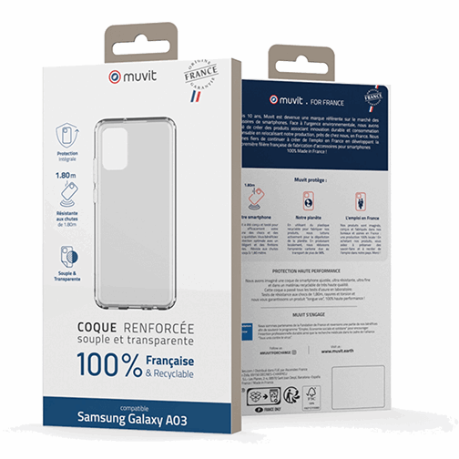 Coque Made in France pour Samsung Galaxy A03
