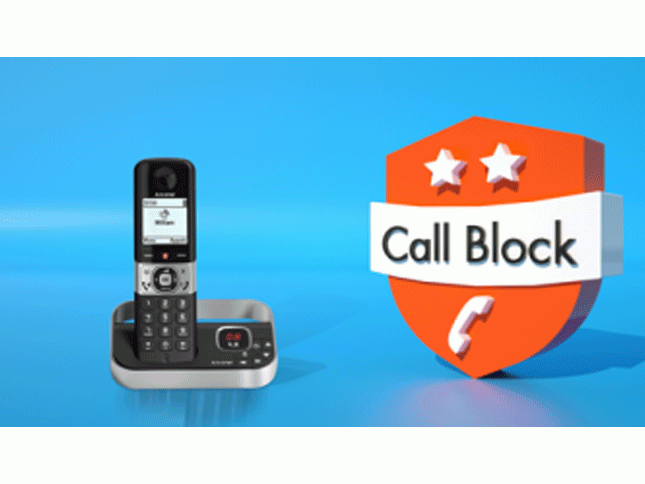 ALCATEL F890 Voice - Téléphone Fixe Sans Fil DECT Avec Répondeur