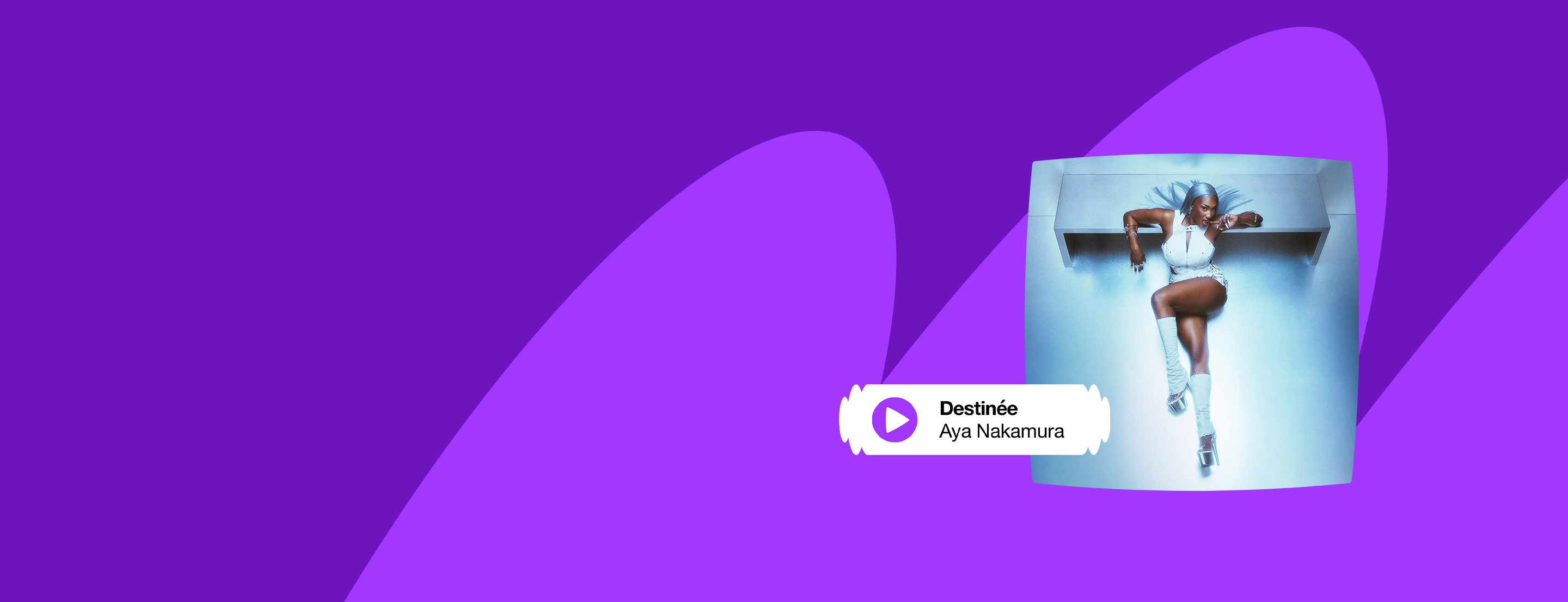 Pochette de l'albul Destinée d'Aya Nakamura