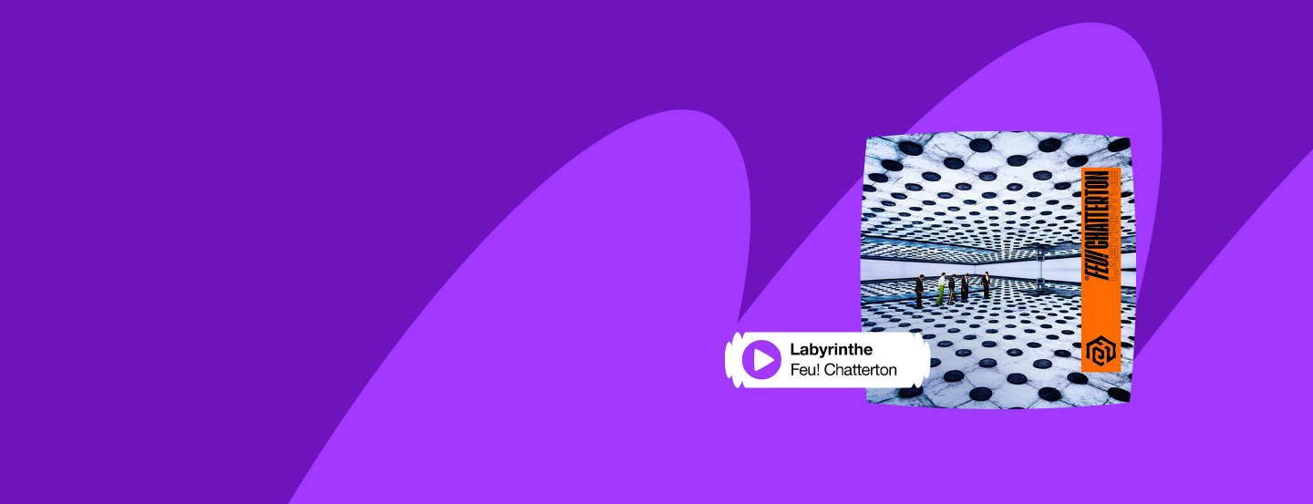 Pochette de l'album Labyrinthe de Feu! Chatterton
