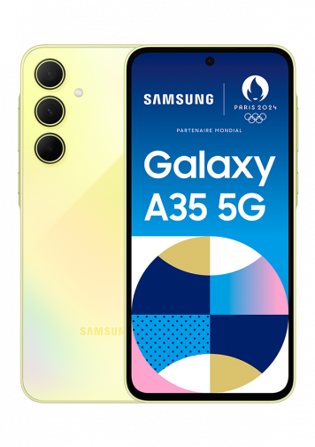Visuel Galaxy A35 5G Vert