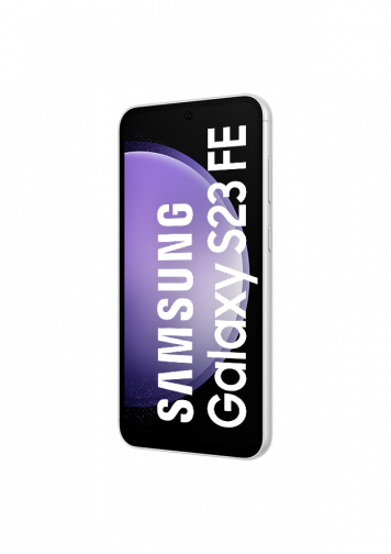 Samsung Galaxy S23 FE violet de face 