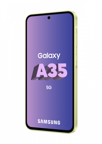 Visuel Galaxy A35 5G Vert
