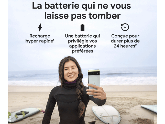 Google Pixel 6 avec Orange