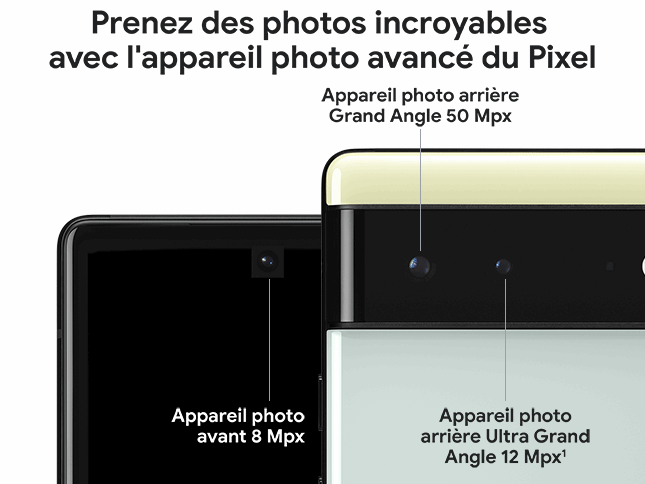 Google Pixel 6 avec Orange